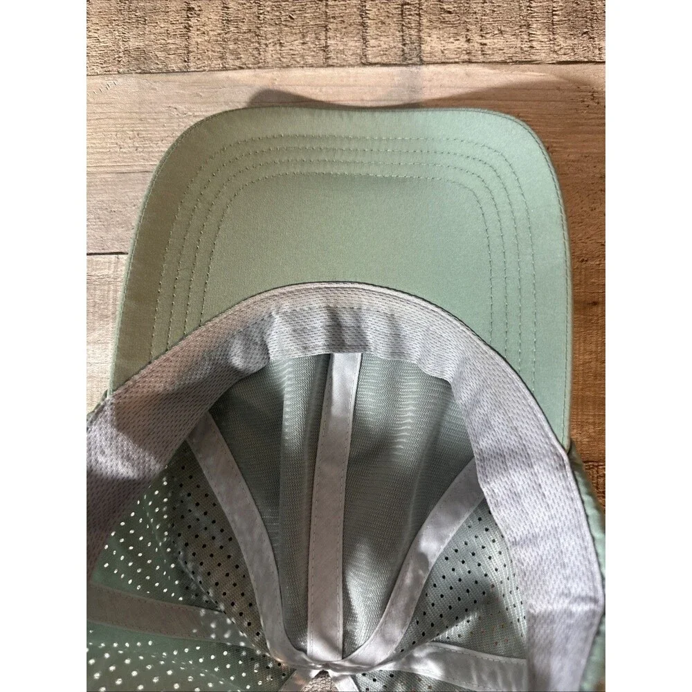 New Vimhue Women’s Sun Goddess High Ponytail Hat Cap Sz 57 Lt Green